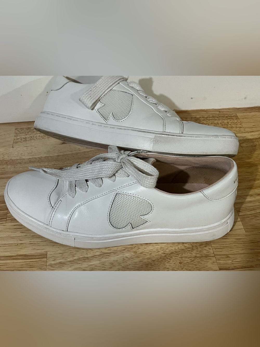 Kate Spade Fez Leather Sneakers - Picture 6 of 7